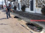 Lama tak Diperbaiki, Begini Kondisi Trotoar di depan Rumdis Kajari Lampung Utara