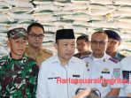 Pemkab Lampung Utara Salurkan Bantuan Pangan Beras